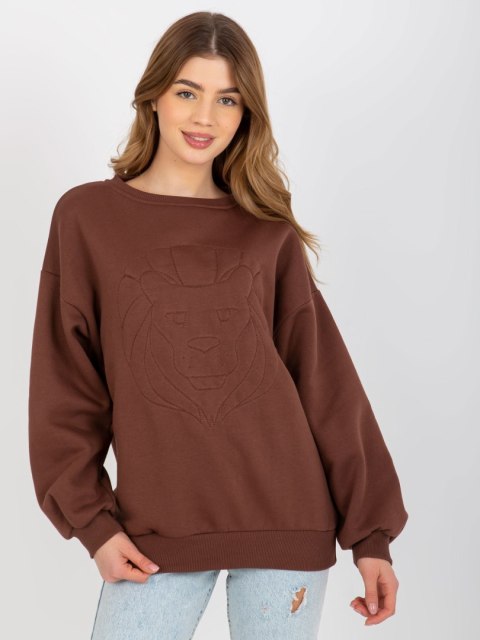 Bluza EM-BL-617-4.41P brązowy Bluza EM-BL-617-4.41P brązowy