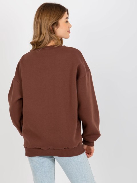 Bluza EM-BL-617-4.41P brązowy Bluza EM-BL-617-4.41P brązowy