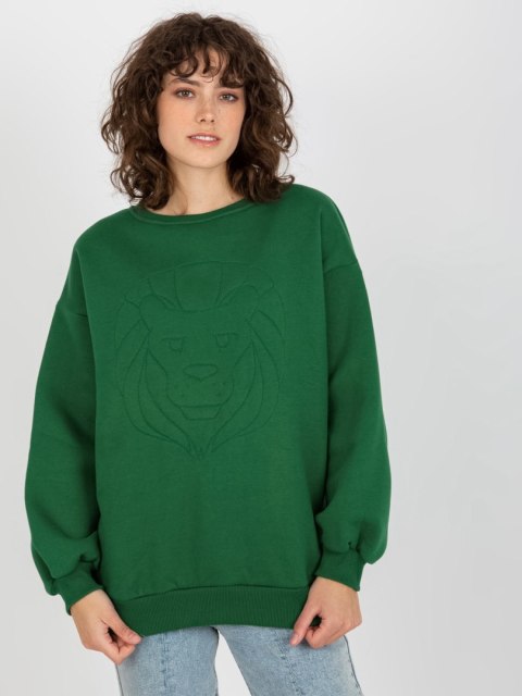 Bluza EM-BL-617-4.41P ciemny zielony Bluza EM-BL-617-4.41P ciemny zielony