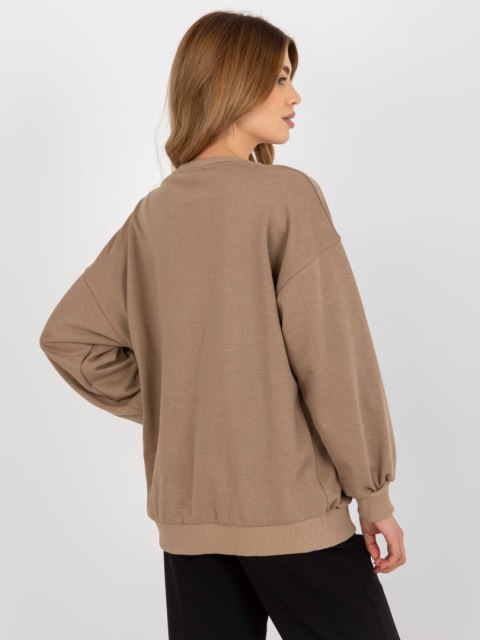 Bluza EM-BL-ES-21-536.94 ciemny bezowy Bluza EM-BL-ES-21-536.94 ciemny bezowy