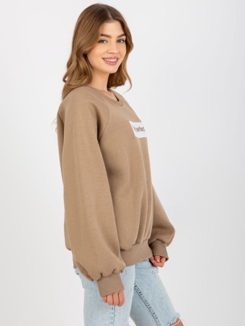 Bluza EM-BL-N652.46 ciemny bezowy S/M Bluza EM-BL-N652.46 ciemny bezowy S/M
