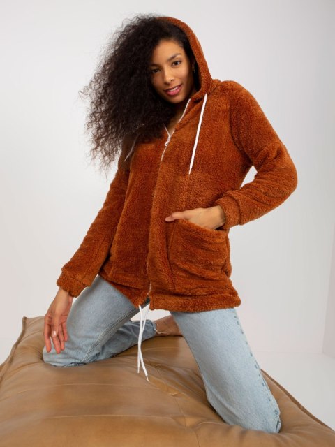 Bluza RV-BL-8435.96P jasny brązowy S/M Bluza RV-BL-8435.96P jasny brązowy S/M