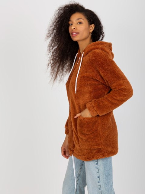 Bluza RV-BL-8435.96P jasny brązowy S/M Bluza RV-BL-8435.96P jasny brązowy S/M