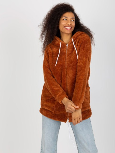 Bluza RV-BL-8435.96P jasny brązowy S/M Bluza RV-BL-8435.96P jasny brązowy S/M