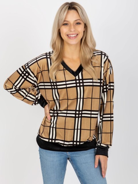 Bluzka RP-BZ-8188-5.16 camelowy S/M Bluzka RP-BZ-8188-5.16 camelowy S/M