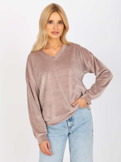 Bluzka RP-BZ-8188.52P ciemny bezowy S/M Bluzka RP-BZ-8188.52P ciemny bezowy S/M