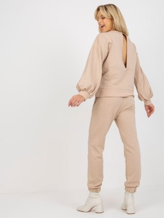 Komplet EM-KMPL-637.26P beżowy S/M