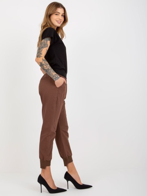Spodnie dresowe EM-DR-635.11 brązowy S/M Spodnie dresowe EM-DR-635.11 brązowy S/M