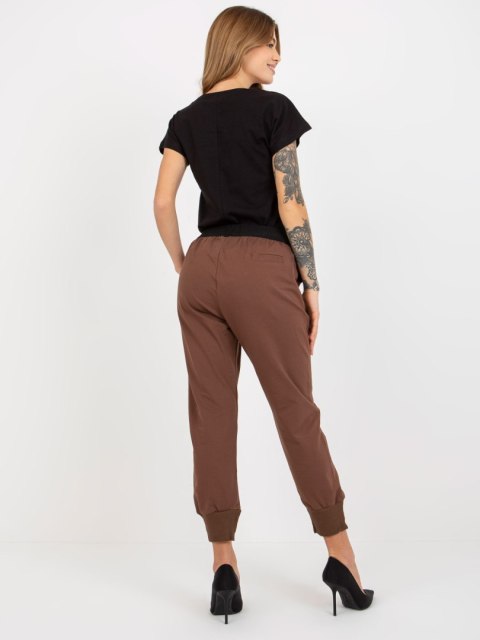 Spodnie dresowe EM-DR-635.11 brązowy S/M Spodnie dresowe EM-DR-635.11 brązowy S/M