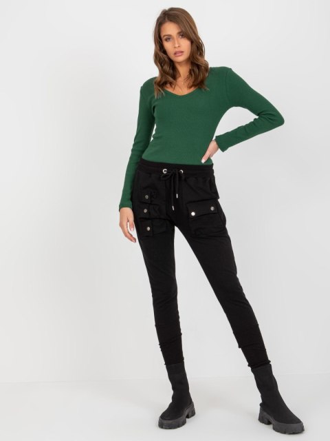 Spodnie dresowe EM-DR-ES-21-593.43P czarny M
