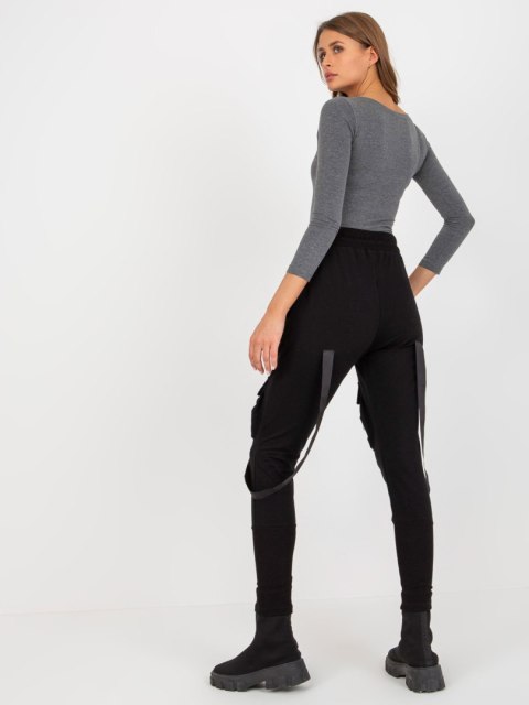 Spodnie dresowe EM-DR-ES-21-595.23 czarny M Spodnie dresowe EM-DR-ES-21-595.23 czarny M