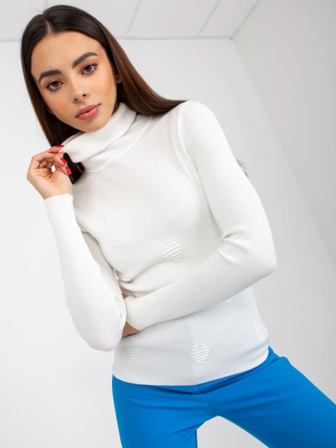 Sweter NM-SW-C-3109-2.67 biały