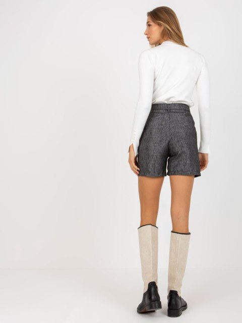 Szorty LK-SN-506942-3.70 ciemny szary 38 Szorty LK-SN-506942-3.70 ciemny szary 38