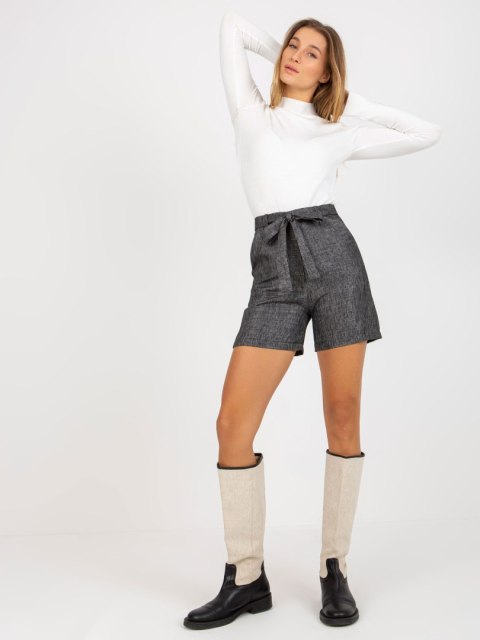 Szorty LK-SN-506942-3.70 ciemny szary 38 Szorty LK-SN-506942-3.70 ciemny szary 38