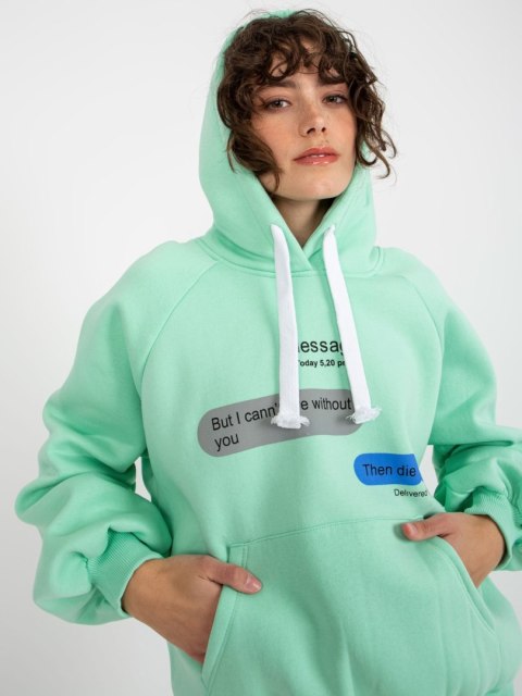 Bluza EM-BL-718.39P mietowy Bluza EM-BL-718.39P mietowy