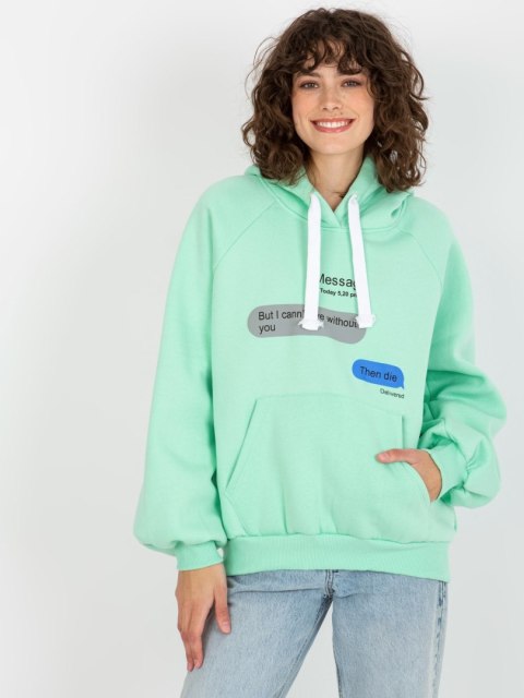 Bluza EM-BL-718.39P mietowy Bluza EM-BL-718.39P mietowy