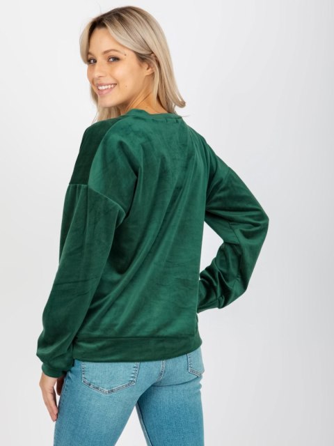 Bluzka RP-BZ-8188.06X ciemny zielony S/M Bluzka RP-BZ-8188.06X ciemny zielony S/M