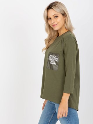 Bluzka EM-BZ-N612.64P khaki L/XL