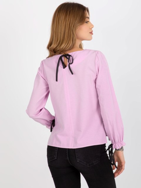 Bluzka LK-BZ-506877.15X jasny fioletowy 40 Bluzka LK-BZ-506877.15X jasny fioletowy 40