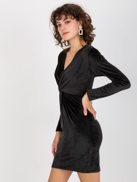 Sukienka RP-SK-8157.07 czarny S/M