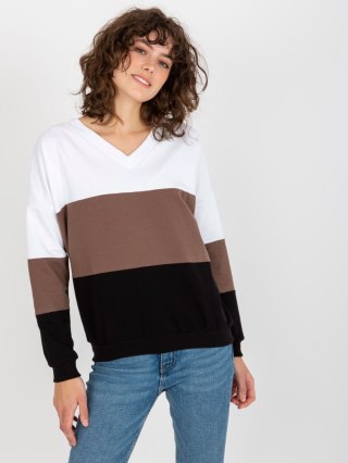Bluza RV-BL-8328.72 biało-czarny L/XL