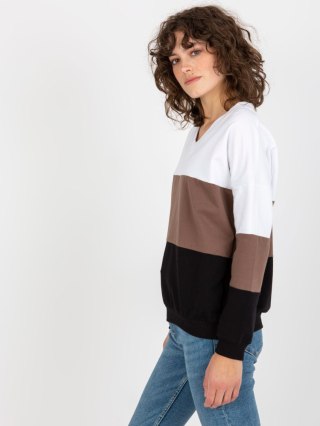 Bluza RV-BL-8328.72 biało-czarny L/XL