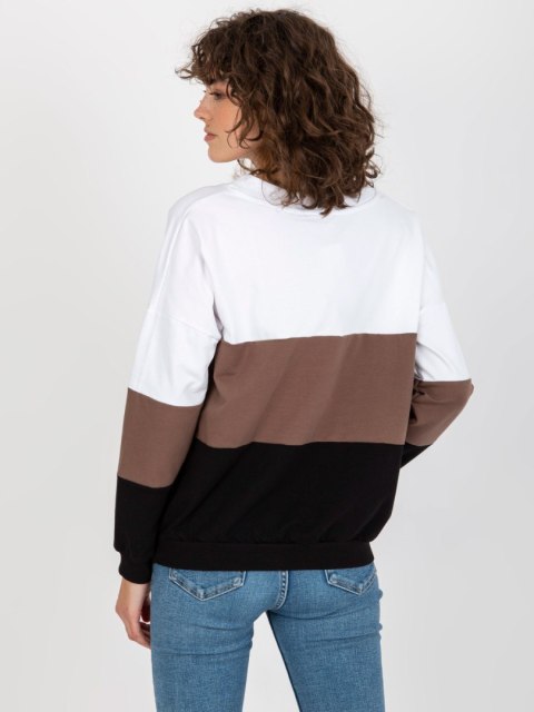 Bluza RV-BL-8328.72 biało-czarny L/XL Bluza RV-BL-8328.72 biało-czarny L/XL