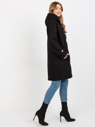 Płaszcz RV-PL-8449.98P czarny L/XL