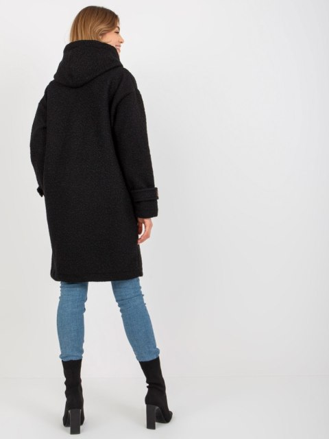 Płaszcz RV-PL-8449.98P czarny L/XL