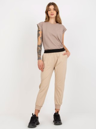 Spodnie dresowe EM-DR-635.11 beżowy S/M