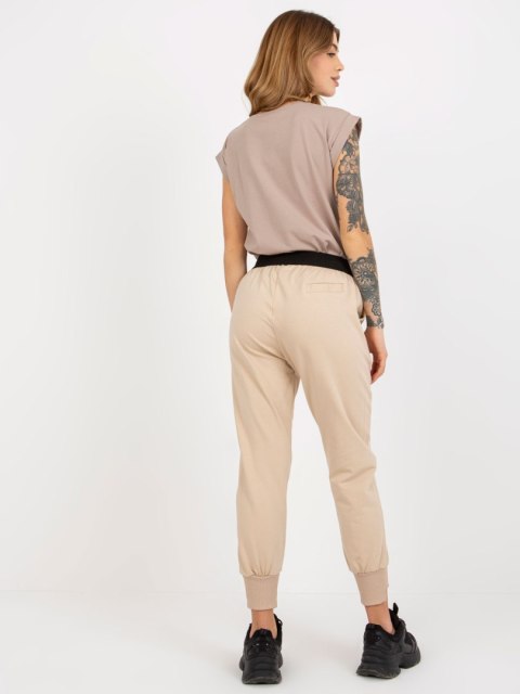 Spodnie dresowe EM-DR-635.11 beżowy S/M Spodnie dresowe EM-DR-635.11 beżowy S/M