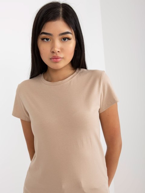 T-shirt RV-TS-4623.35 beżowy L T-shirt RV-TS-4623.35 beżowy L