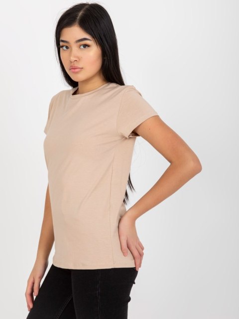 T-shirt RV-TS-4623.35 beżowy L T-shirt RV-TS-4623.35 beżowy L