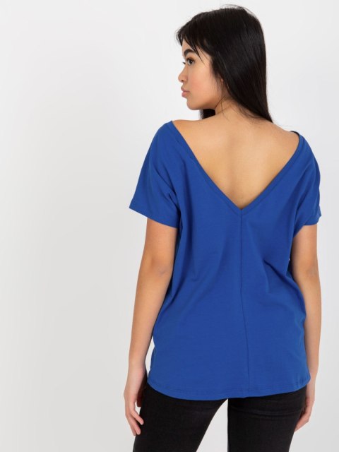 T-shirt RV-TS-4662.09 kobaltowy M T-shirt RV-TS-4662.09 kobaltowy M