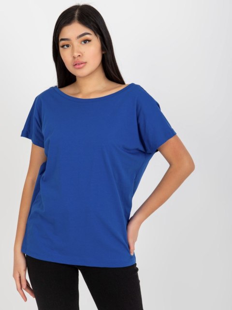 T-shirt RV-TS-4662.09 kobaltowy M T-shirt RV-TS-4662.09 kobaltowy M