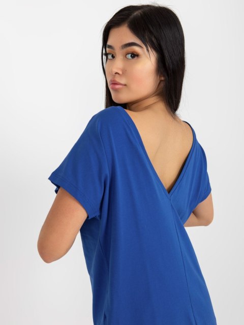 T-shirt RV-TS-4662.09 kobaltowy M T-shirt RV-TS-4662.09 kobaltowy M