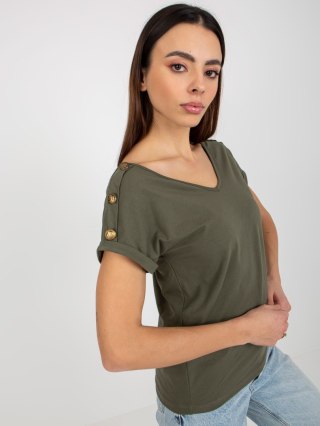 Bluzka TW-BZ-BL-1006.56 ciemny khaki M