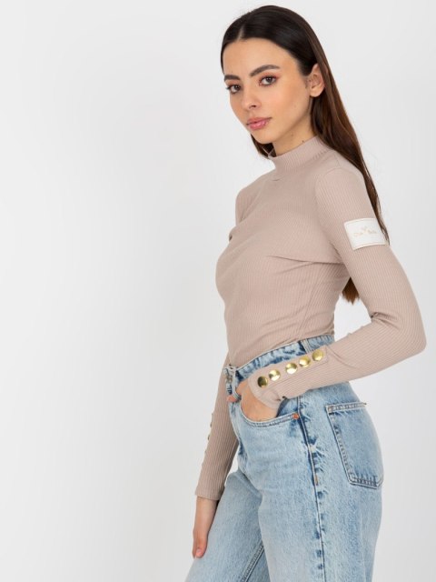 Bluzka TW-BZ-OB-009.28 beżowy XL Bluzka TW-BZ-OB-009.28 beżowy XL