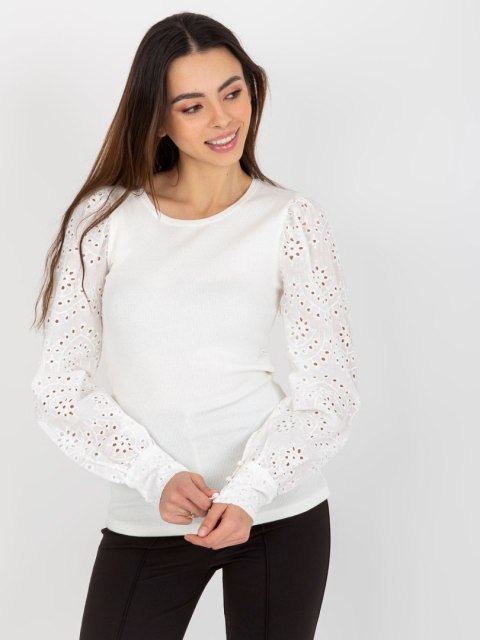 Bluzka TW-BZ-OB-046.62P biały S Bluzka TW-BZ-OB-046.62P biały S