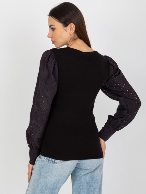 Bluzka TW-BZ-OB-046.62P czarny XL Bluzka TW-BZ-OB-046.62P czarny XL