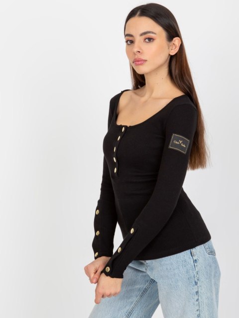 Bluzka TW-BZ-OB-048.08 czarny M Bluzka TW-BZ-OB-048.08 czarny M