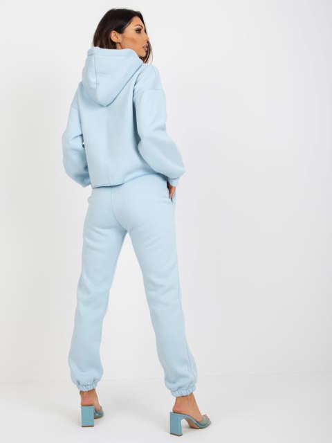 Komplet damski dresowy Laraina bluza i spodnie jasny niebieski Komplet damski dresowy Laraina bluza i spodnie jasny niebieski