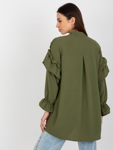 Koszula TW-KS-BI-2021745.13X khaki M Koszula TW-KS-BI-2021745.13X khaki M
