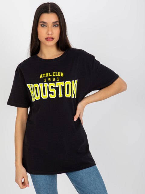 T-shirt bluzka damska czarna lużna z napisemT-shirt bluzka damska czarna lużna z napisem T-shirt bluzka damska czarna lużna z napisemT-shirt bluzka damska czarna lużna z napisem