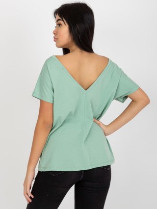 T-shirt RV-TS-4662.48 pistacjowy M