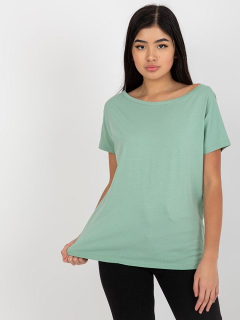 T-shirt RV-TS-4662.48 pistacjowy M T-shirt RV-TS-4662.48 pistacjowy M