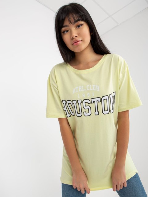 T-shirt bluzka damska jasnożółta lużna z napisemT-shirt bluzka damska jasnożółta lużna z napisem T-shirt bluzka damska jasnożółta lużna z napisemT-shirt bluzka damska jasnożółta lużna z napisem
