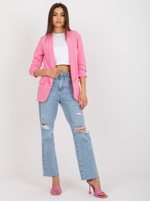 Marynarka DHJ-MA-7684.15P różowy XL Marynarka DHJ-MA-7684.15P różowy XL