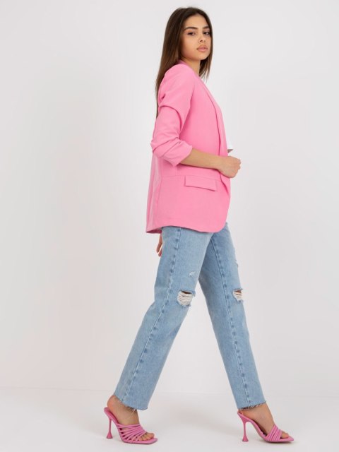Marynarka DHJ-MA-7684.15P różowy XL Marynarka DHJ-MA-7684.15P różowy XL
