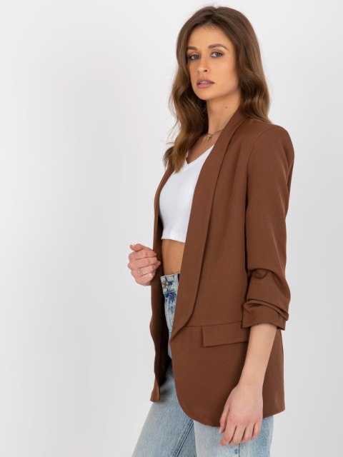 Marynarka DHJ-MA-7684.15P ciemny brązowy S Marynarka DHJ-MA-7684.15P ciemny brązowy S
